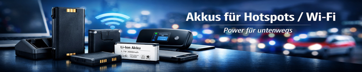 Akku für Hotspots