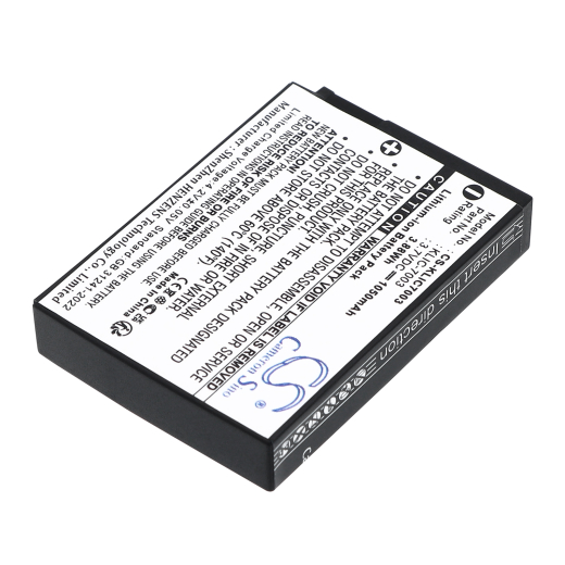 3.7V 1050mAh / 3.89Wh Li-ion Akku f.:Kodak Model: KLIC-7003, EasyShare M380, EasyShare M381, Easyshare V1003, EasyShare V803, EasyShare Z950