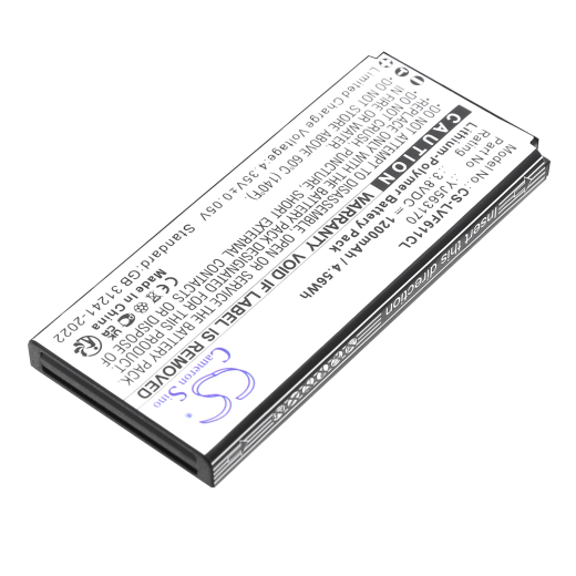 3.8V 1200mAh / 4.56Wh Li-Polymer Akku f.:Linkvil Model: YJ563170, Fanvil W610W, Fanvil W611W
