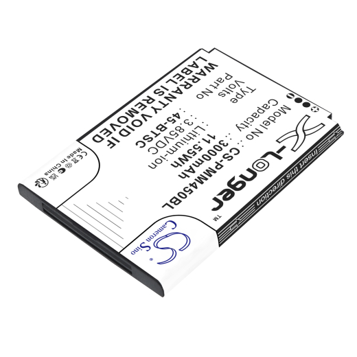 3.85V 3000mAh / 11.55Wh Li-ion Akku f.:Point Mobile Model: 45-BTSC, PM45