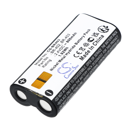 2.4V 800mAh / 1.92Wh Ni-MH Akku f.:Olympus Model: BR-402, BR-403, DS-2300, DS-3300, DS-4000, DS-5000, DS-5000ID