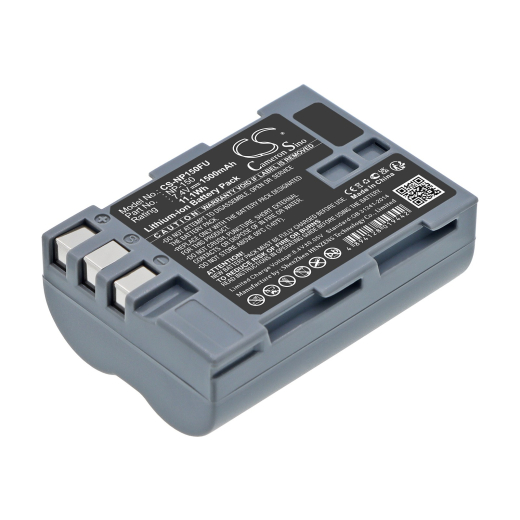 7.4V 1500mAh Li-ion Akku f.:Fujifilm Model: BC-150, NP-150, BC-150, FinePix S5 pro, IS Pro