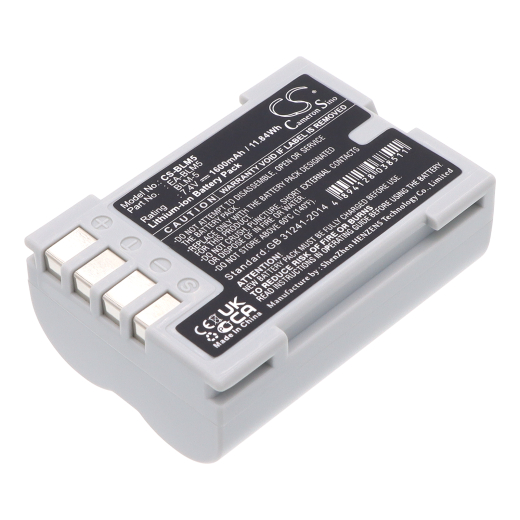 7.4V 1600mAh Li-ion Akku f.:Olympus Model: BLM-5, EA-BLM5, E3, E30, E5