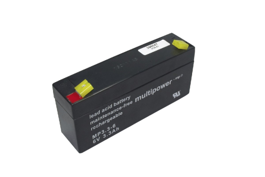 Multipower Blei Akku MP3.3-6 6 Volt 3,3 Ah