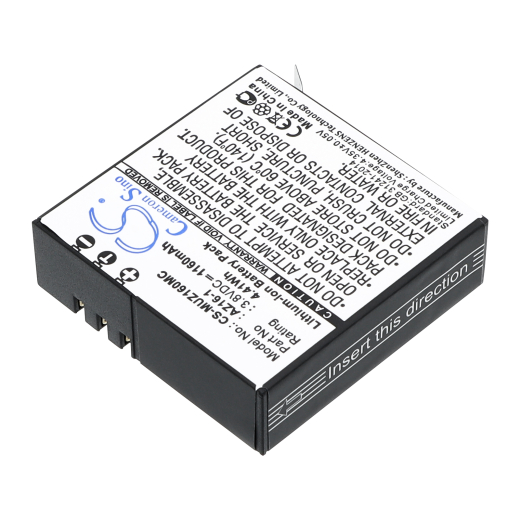 3.8V 1160mAh / 4.41Wh Li-ion Akku f.:Xiaomi Model: AZ16-1, AZ16