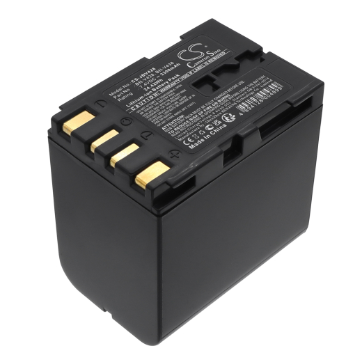 7.4V 3300mAh Li-ion Akku f.:JVC Model: BN-V428, BN-V428U, BN-V438, BN-V438U, CU-VH1, CU-VH1US, GR-33, GR-4000US, GR-D20, GR-D200, GR-D2000, GR-D200U,