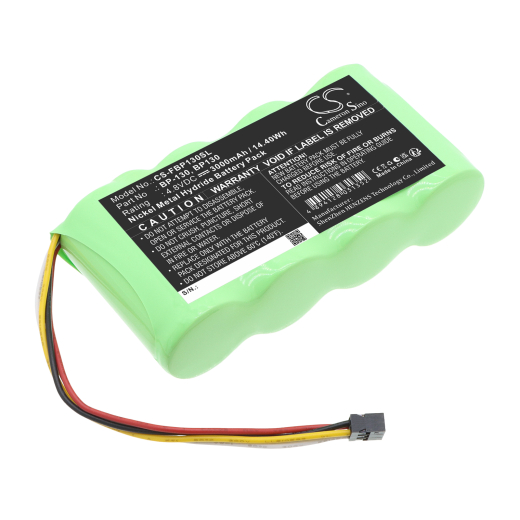 4.8V 3000mAh / 14.40Wh 3000mAh / 14.40Wh Akku f.:Fluke Model: BP120MH, BP130, ScopeMeter 123, ScopeMeter 123S, ScopeMeter 124, ScopeMeter 124S 3000mA