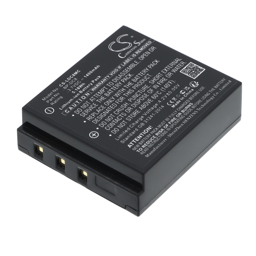 3.7V 1400mAh Li-ion Akku f.:Leica Model: 18706, BP-DC8, EA-DC-8, X1