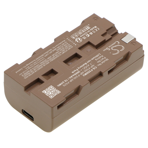 7.4V 2600mAh / 19.24Wh Li-ion Akku f.:Aputure Model:, AMARAN AL-528C, AMARAN AL-528S, AMARAN AL-528W, AMARAN AL-F7 CRI 95+, AMARAN ALH198 CRI 95+, AM