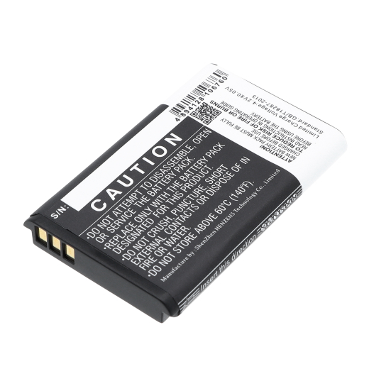 3.7V 1200mAh / 4.44Wh Li-ion Akku f.:Unitech Model: 1400-900020G, MS920