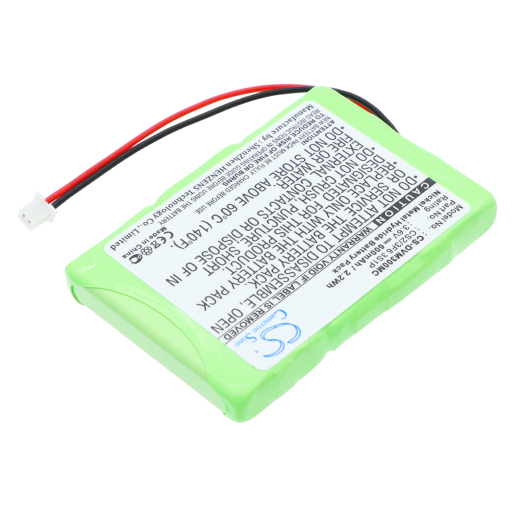 3.6V 600mAh / 2.16Wh Ni-MH Akku f.:Digital Ally Model: 135-0035, CS2/3F6 3S1P, DVM 500, DVM-RMT