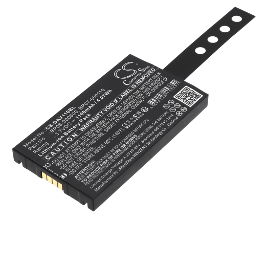 3.7V 1100mAh / 4.07Wh Li-ion Akku f.:Datalogic Model: 94ACC0083, BP07-000110, BP08-00011A, Memor NFP, Memor X3