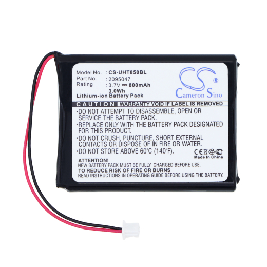 3.7V 800mAh/2.96Wh Li-ion Akku f.:Unitech Model: 1400-202536G, 2095047, HT580, HT850