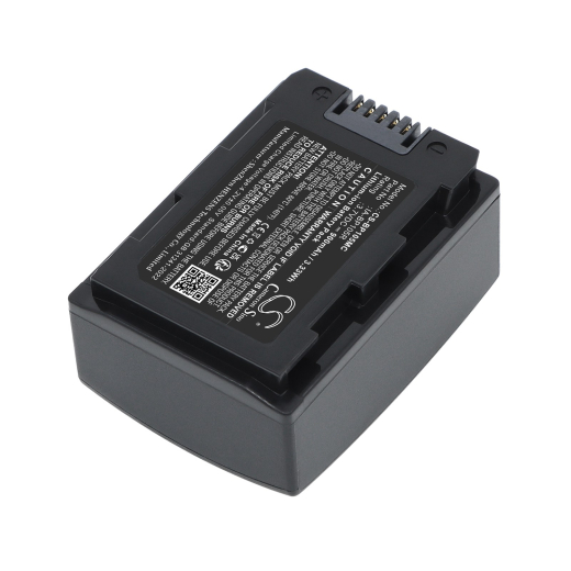 3.7V 900mAh / 3.33Wh Li-ion Akku f.:Samsung Model: IA-BP105R, HMX-F50BN, HMX-F90BN, HMX-H300, HMX-H300BN, HMX-H300BP, HMX-H304, HMX-H305, SMX-F50, SM