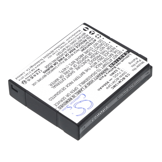 3.7V 950mAh/3.52Wh Li-ion Akku f.:Panasonic Model: DMW-BCM13, DMW-BCM13E, DMW-BCM13PP, Lumix DMC-FT5, Lumix DMC-FT5A, Lumix DMC-FT5D, Lumix DMC-FT5K,