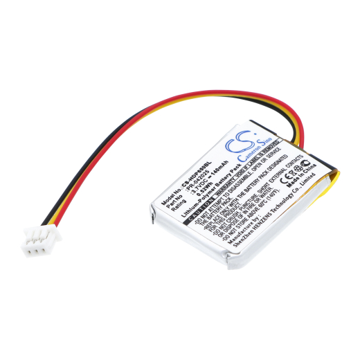 3.7V 140mAh / 0.52Wh Li-Polymer Akku f.:Dolphin Model: PR-042025, 6500EP