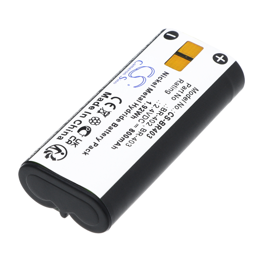2.4V 800mAh / 1.92Wh Ni-MH Akku f.:Olympus Model: BR-402, BR-403, DS-2300, DS-3300, DS-4000, DS-5000, DS-5000ID