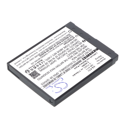 3.7V 710mAh Li-ion Akku f.:Sony Model: NP-FT1, Cyber-shot DSC-L1, Cyber-shot DSC-L1/B, Cyber-shot DSC-L1/L, Cyber-shot DSC-L1/LJ, Cyber-shot DSC-L1/R