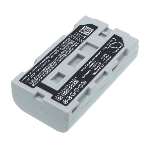 7.4V 3400mAh / 25.16Wh Li-ion Akku f.:Casio Model: DT-9023, DT-9023LI, DT-9723, DT-9723LI, DT-9723LIC, IT2000, IT-2000, IT-2000D30E, IT-2000D33E, IT3