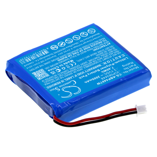 3.7V 2000mAh / 7.40Wh Li-Polymer Akku f.:Albrecht Model: ICP083448, JHHY903448A, Bambini Babysitter, Tectalk Float, Tectalk Float PMR446