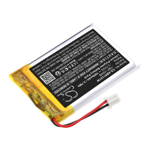 3.7V 1000mAh / 3.7Wh Li-Polymer Akku f.:Albrecht Model: TBP-1004B, Bambini, Reer 50133 Care and talk, Tectalk Float