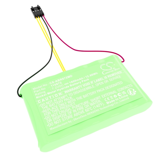 7.2V 1800mAh Ni-MH Akku für Abilanx Waage Typ IRUS