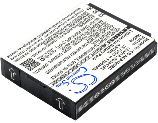 3.7V 1300mAh / 4.81Wh Li-ion Akku f.:ACTIVEON Model: 303443AL, AA01A, CX GOLD, DKA10W-B, DX, LKA10W-B, LX