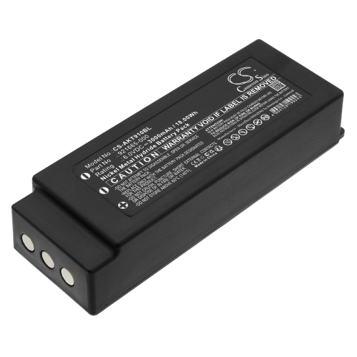 6.0V 3000mAh / 18.00Wh 3000mAh / 18.00Wh Akku f.:Akerstroms Model: 921665-000, 300J, 300J Transmitters, 500J, 500J Transmitters, M-300J, M-300JD, M50