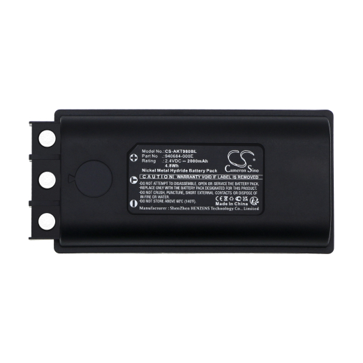2.4V 2000mAh / 4.8Wh 2000mAh / 4.8Wh Akku f.:Akerstroms Model: 170.2151, 940684-000, 940684-000E, 200J Transmitters, MC98 Transmitters 2000mAh / 4.8W