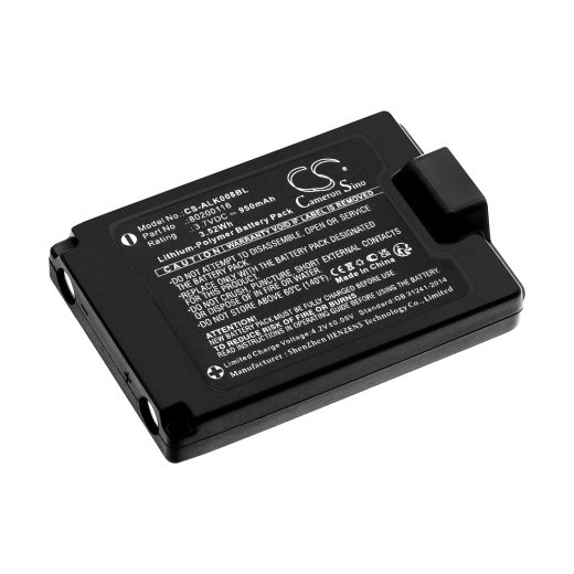 3.7V 950mAh / 3.52Wh 950mAh / 3.52Wh Akku f.:Autec Model: 80200116, LPM00, R0BATT00E13A0, TA1370-00, A8B, Air Remote Control 950mAh / 3.52Wh