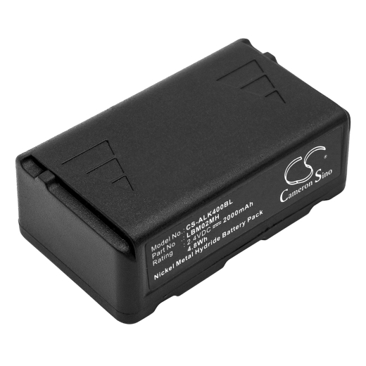 2.4V 2000mAh / 4.8Wh 2000mAh / 4.8Wh Akku f.:Autec Model: ARB-LBM02M, LBM02MH, Light LK4, Light LK6, Light LK8, LK4, LK6, LK8 2000mAh / 4.8Wh