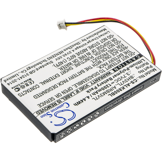 3.7V 1200mAh / 4.44Wh 1200mAh / 4.44Wh Akku f.:Autec Model: AIRBM3V7L, BH3V7L, DM3V7L, Air A4, Air A6, Air A8 1200mAh / 4.44Wh