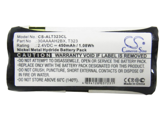 2.4V 450mAh / 1.08Wh Ni-MH Akku f.:GP Model: 30AAAAH2BX, T323,