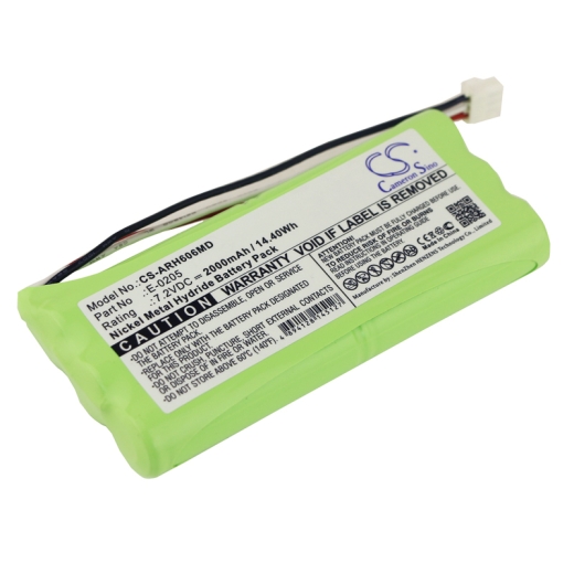 7.2V 2000mAh / 14.40Wh Nickel-Metallhydrid Akku für: AARONIA AG Model: E-0205