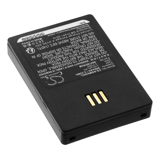 3.7V 900mAh / 3.33Wh Li-ion Akku f.:Aastra Model: 660190/1A, DH4-BAAA/2B, DT690, DT692