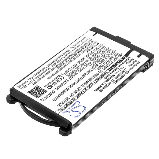 3.7V 800mAh / 2.96Wh Li-ion Akku f.:Detewe Model: 23-001059-00, DK512009, 600d, 610d, 612d, 620d, 622d, 630d, 632d, 650c, DTS11, Mobiltelefone 610, M