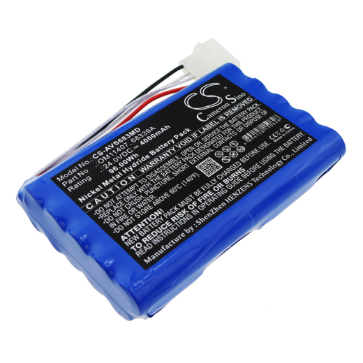 24.0V 4000mAh / 96.00Wh Nickel-Metallhydrid Akku für: Bird Model: Avea Vent 68339