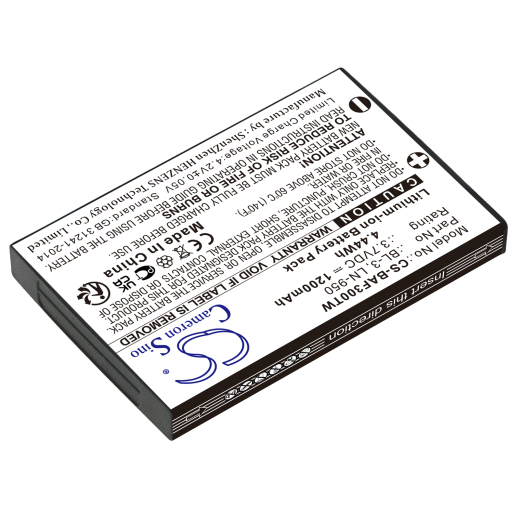 3.7V 1200mAh / 4.44Wh Li-ion Akku f.:Yaesu Model:, VX3
