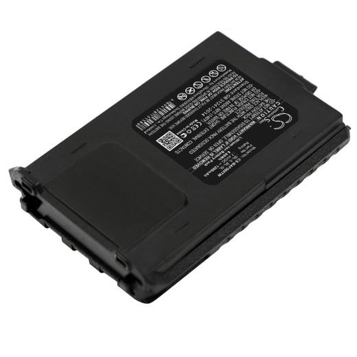 7.4V 1200mAh / 8.88Wh Li-ion Akku f.:Baofeng Model: BL-5, BL-5L, BF-F8 PLUS, BF-F8+, BF-F8HP, BF-F9, BF-F9 V2 + HP, TYT F8, TYT F9, UV-5A, UV-5B, UV-