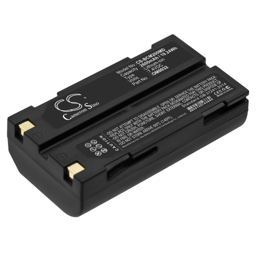 7.4V 2600mAh / 19.24Wh Li-Ionen Akku für: Smiths Model: 8408, Capnocheck II Capnograph, Oximeter