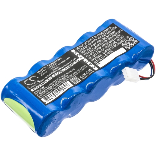 6.0V 5000mAh / 30.0Wh Nickel-Metallhydrid Akku für: BCI Model: 5108, 58522B1, B11509, OM11509, Capnocheck plus, Sleeo CO2 Monitor, 58450A1 Mini-Torr P