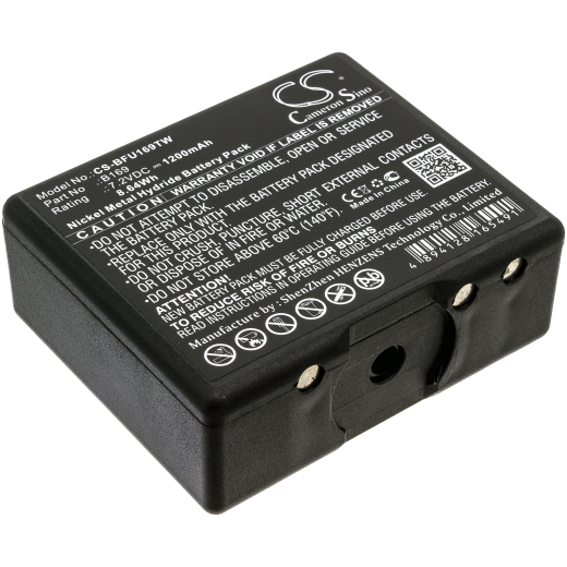 7.2V 1200mAh / 8.64Wh Ni-MH Akku f.:Bosch Model: B169, FuG11b, HFG169, HFG450, HFG89