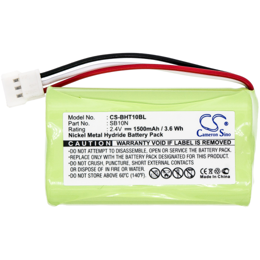 2.4V 1500mAh / 3.60Wh Ni-MH Akku f.:Denso Model: SB10N, DS26H2-D, GT10B