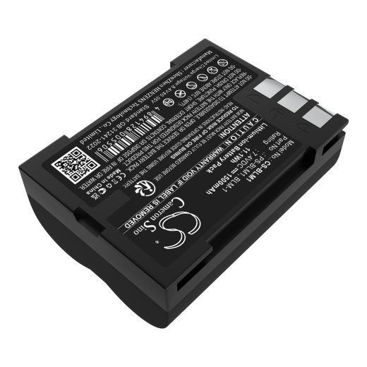 7.4V 1500mAh Li-ion Akku f.:Olympus Model: BLM-1, PS-BLM1, C-7070, C-8080 Wide Zoom, Camedia C-5060 Wide Zoom, Camedia C-7070 Wide Zoom, Camedia C-80
