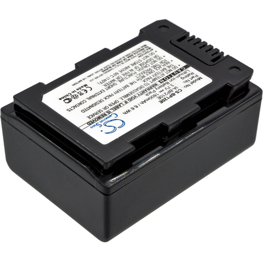 3.7V 1800mAh/6.66Wh Li-ion Akku f.:Samsung Model: IA-BP210E, F40, F43, F44, H200, H203, H204, H205, H300, H304, H400, H405, HMX-H200, HMX-H200BP, HMX
