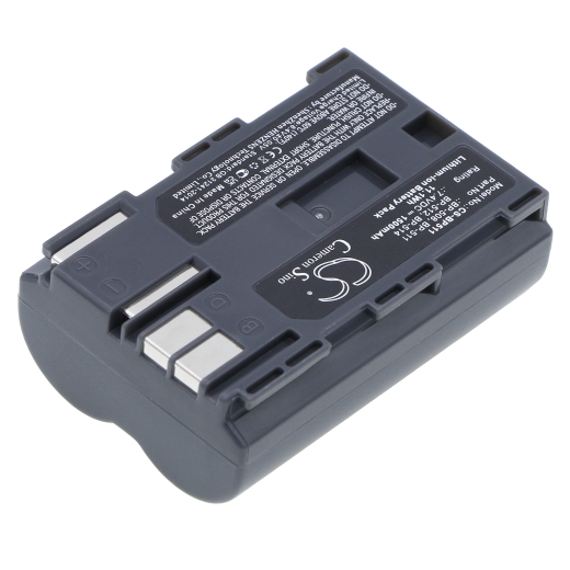 7.4V 1500mAh Li-ion Akku f.:Canon Model: BP-508, BP-511, BP-511A, BP-512, BP-514, DM-MV100X, DM-MV100Xi, DM-MV30, DM-MV400, DM-MV430, DM-MV450, DM-MV