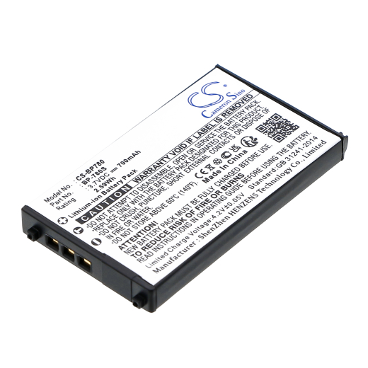 3.7V 700mAh Li-ion Akku f.:Kyocera Model: BP-780S, CONTAX SL300RT, Finecam SL300R, Finecam SL400R