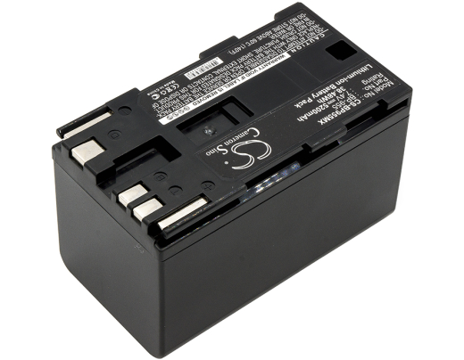 7.4V 5200mAh / 38.48Wh Li-ion Akku f.:Canon Model: BP-955, EOS C100, EOS C100 Mark II, GL2, XF100, XF105, XF300, XF305, XH A1, XH A1S, XH G1, XL H1,