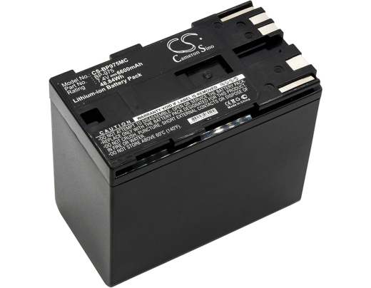 7.4V 6600mAh Li-ion Akku f.:Canon Model: BP-975, GL2, XF100, XF105, XF300, XF305, XH A1, XH A1S, XH G1, XL H1, XL H1A, XL1, XL1S, XL2, XM2