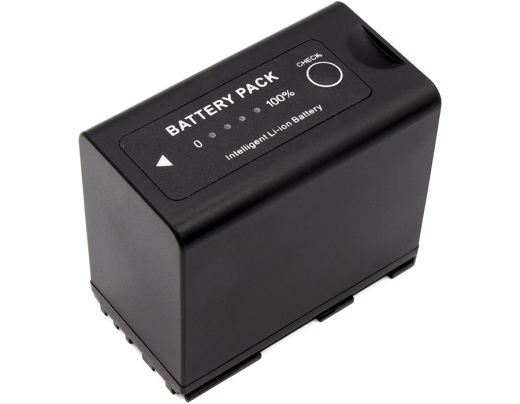 7.4V 6600mAh Li-ion Akku f.:Canon Model: BP-975, GL2, XF100, XF105, XF300, XF305, XH A1, XH A1S, XH G1, XL H1, XL H1A, XL1, XL1S, XL2, XM2